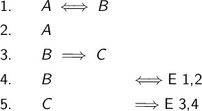 Bi-Conditional Elimination Example
